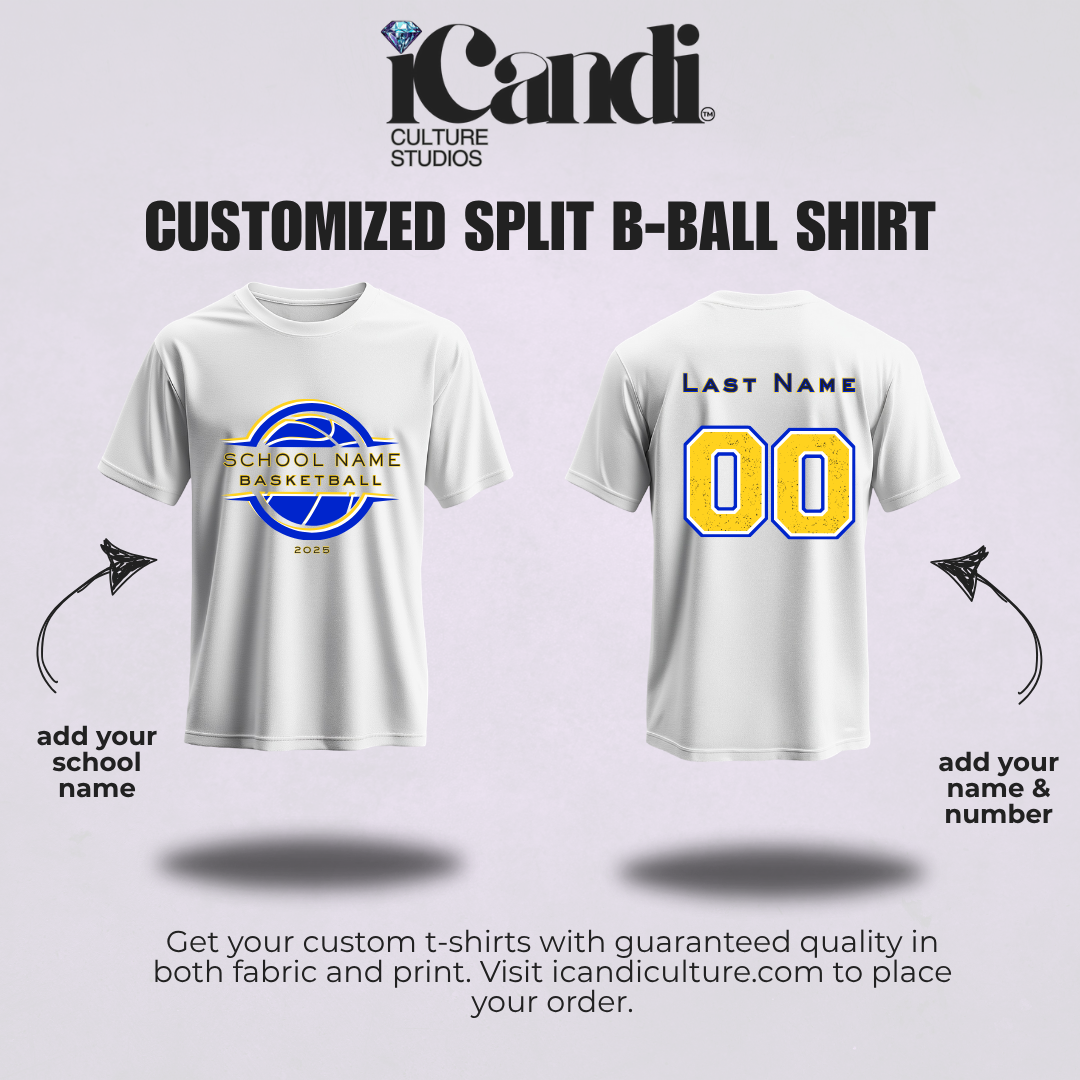 iCandi Custom Basketball Team Shirt